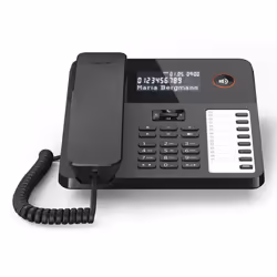 Gigaset DESK 600 Analog telephone Caller ID Black