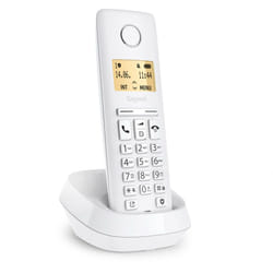 Gigaset PURE 100 Analog/DECT telephone Caller ID White