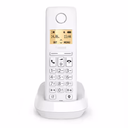Gigaset PURE 100 Analog/DECT telephone Caller ID White