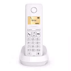 Gigaset PURE 100 Analog/DECT telephone Caller ID White