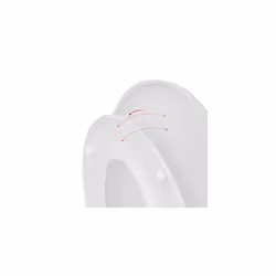 Family Child Toilet Seat, Soft Close Toilet Seat,Potty Training Toilet Seat for Toddler with Release Quick Clean &Top Fix/ Blind Hole Fittings White