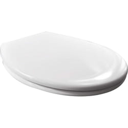 Heavy Duty Soft Close Quick Release Toilet Seat with Dual Fixing Fittings,White