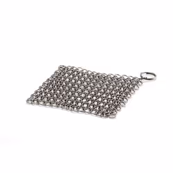 Petromax Chain Mail Cleaner, Grill cleaner, Stainless steel, Stainless steel, 125 mm, 125 mm, 1 pc(s)