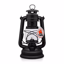 Feuerhand Baby Special 276, Fuel powered camping lantern, Black, Galvanized steel, Hanger loop, 0.34 L, 20 h