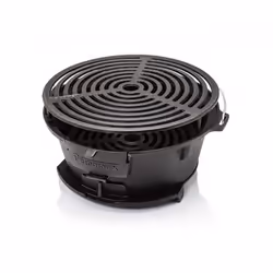 Petromax Fire Barbecue Grill tg3, Barbecue, Charcoal (fuel), Grate, Black, Round, Cast iron