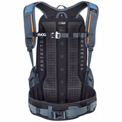 EVOC FR Trail 20l backpack Blue, Grey, Orange Mesh, Neoprene, Ripstop