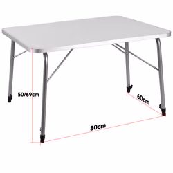 Deuba 101446 camping table Silver, White - Additional view 6