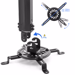 deleyCON MK-W-53 project mount Ceiling Black