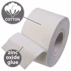 6 x Sports Tape 10 m x 3.8 cm White Zinc Oxide Finger Tape Tearable Skinfriendly Handball Football Volleyball Rugby