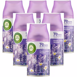 6 x Air Wick Freshmatic Max Automatic Spray Refill 250ml - Lavender