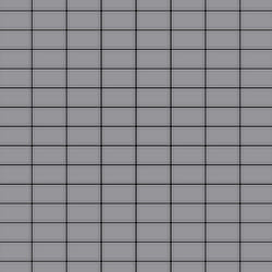 Metal Mosaic Tile Stainless Steel matt grey 1.6mm Bauhaus-S-S-MA