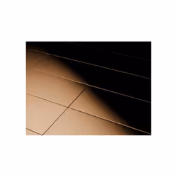 Metal Mosaic Tile Titanium Amber brushed copper 1.6mm Bauhaus-Ti-AB