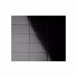Metal Mosaic Tile Titanium Smoke mirror dark grey 1.6mm Bauhaus-Ti-SM