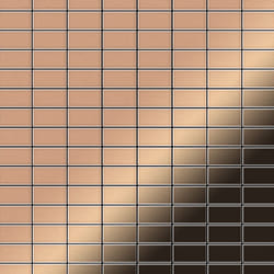 Metal Mosaic Tile Copper mill copper 1.6mm Bauhaus-CM