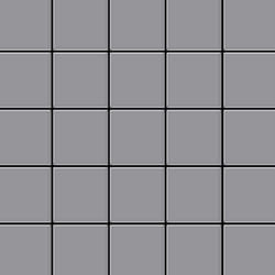 Metal Mosaic Tile Stainless Steel matt grey 1.6mm Century-S-S-MA