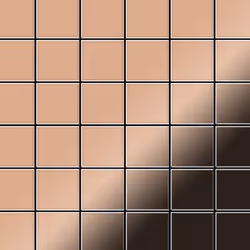 Metal Mosaic Tile Copper mill copper 1.6mm Cinquanta-CM