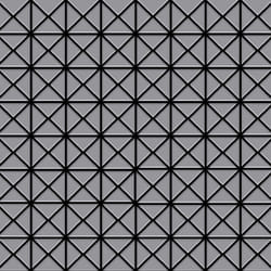 Metal Mosaic Tile Stainless Steel matt grey 1.6mm Deco-S-S-MA