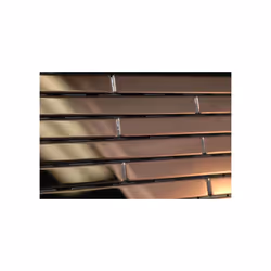 Metal Mosaic Tile Titanium Amber mirror copper 1.6mm Deedee-Ti-AM