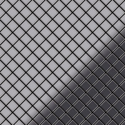 Metal Mosaic Tile Stainless Steel marine mirror grey 1.6mm Diamond-S-S-MM