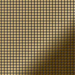Metal Mosaic Tile Titanium Gold mirror gold 1.6mm Glomesh-Ti-GM