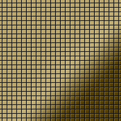 Metal Mosaic Tile Titanium Gold mirror gold 1.6mm Glomesh-Ti-GM