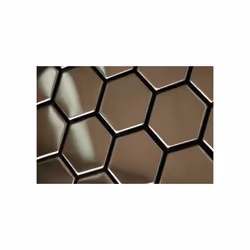 Metal Mosaic Tile Stainless Steel mirror grey 1.6mm Honey-S-S-M