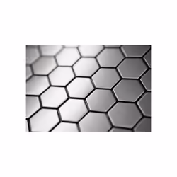Metal Mosaic Tile Stainless Steel matt grey 1.6mm Honey-S-S-MA