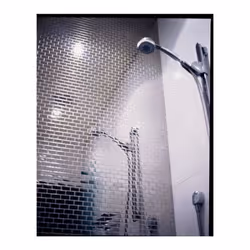 Metal Mosaic Tile Stainless Steel mirror grey 1.6mm House-S-S-M