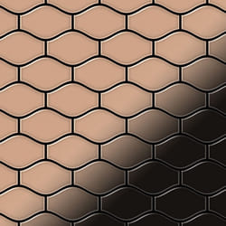 Metal Mosaic Tile Copper mill copper 1.6mm Karma-CM