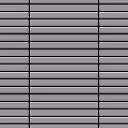 Metal Mosaic Tile Stainless Steel matt grey 1.6mm Linear-S-S-MA