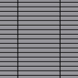 Metal Mosaic Tile Stainless Steel matt grey 1.6mm Linear-S-S-MA