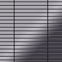 Metal Mosaic Tile Stainless Steel marine mirror grey 1.6mm Linear-S-S-MM