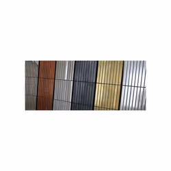 Metal Mosaic Tile Titanium Gold brushed gold 1.6mm Linear-Ti-GB