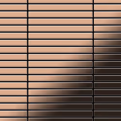 Metal Mosaic Tile Copper mill copper 1.6mm Linear-CM