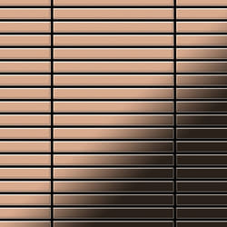 Metal Mosaic Tile Copper mill copper 1.6mm Linear-CM