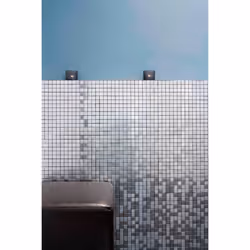 Metal Mosaic Tile Stainless Steel marine brushed grey 1.6mm Mosaic-S-S-MB