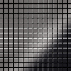 Metal Mosaic Tile Titanium Smoke mirror dark grey 1.6mm Mosaic-Ti-SM