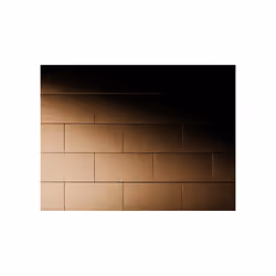 Metal Mosaic Tile Titanium Amber brushed copper 1.6mm Subway-Ti-AB