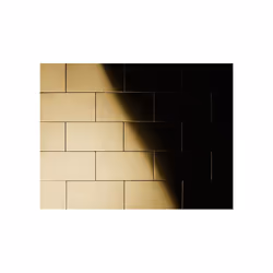Metal Mosaic Tile Titanium Gold mirror gold 1.6mm Subway-Ti-GM