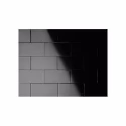 Metal Mosaic Tile Titanium Smoke mirror dark grey 1.6mm Subway-Ti-SM