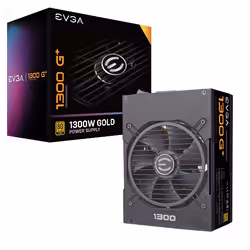 EVGA 220-GP-1300-X3, 1300 W, 200 - 240 V, 10 - 8 A, 120 W, 1299.6 W, 120 W