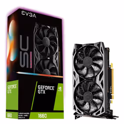 EVGA GeForce GTX 1660 SC ULTRA GAMING NVIDIA 6 GB GDDR5