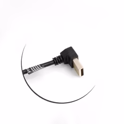 SYSTEM-S 53526044 USB cable USB 2.0 0.2 m USB A Black