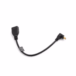 SYSTEM-S 53940095, 0.22 m, HDMI Type C (Mini), HDMI Type A (Standard), Black