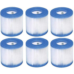 Intex Pool Filter Cartridges Type H Pack of 6 Cartridge Filter Pump Filter Cartridge