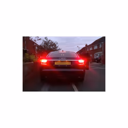Back Rear Tail Lights Lamps For Audi A6 Saloon 04-08 Red-Clear LED Pair 6