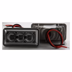 LED Pair Side Repeaters Indicator Spare Part Smoke For VW Golf Iii Vento Passat