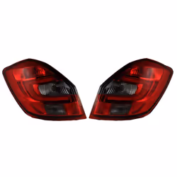 For Skoda Fabia Ii 2007+ Red / Smoke LED Rear Tail Lights Lamps Indicators Set