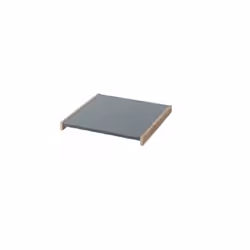 HKS Shelf module for Lectern-V, Shelf, Grey, Wood, 522 mm, 522 mm, 50 mm