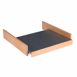 HKS Keyboard drawer for Lectern-V, Keyboard tray, Grey, Wood, 522 mm, 522 mm, 16 mm